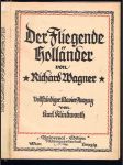 Der fliegende  holländer - klavierauszug mit text - náhled