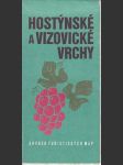 Rozkladací turistická mapa hostýnské a vizovické vrchy  1:100000 - náhled