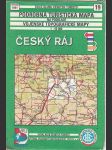 Rozkladací podrobná turistická mapa na podkladě vojenské topografické mapy  český ráj 1:50000 - náhled