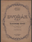 Slavische  tänze opus 46, 72, -heft i. zweihändig - náhled