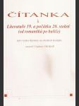 Čítanka  k  literatuře  19. a počátků 20. století - od romantiků  po  buřiče - náhled
