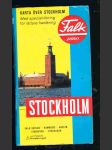Stockholm / plán města / - náhled