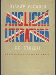 Anglická literatura xx. století - náhled