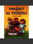 Pohádky se zvířátky (O lvu holiči, O veverce prodavačce, O bezhrbém velbloudovi, Jak zajíc koledoval; ilustrace Zuzana Nemčíková) - náhled
