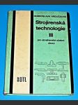 Strojírenská technologie III. pro strojírenské učební obory - náhled