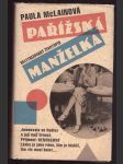 Pařížská manželka mclainová paula - náhled