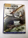 Bílá jachta v oblacích - náhled