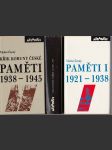 Paměti  I. - III. (komplet) - 1921 - 1938 / 1938 - 1945 / 1945 - 1972 - náhled