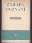 Záhada poznání - náhled