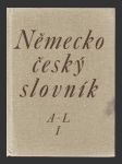 Německo - český slovník  2 svazky - náhled