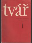 Tvář - 1 / 1968 - kulturní měsíčník - náhled
