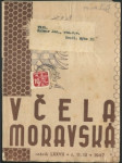 Včela moravská, roč. lxxvii, č. 11-12 - náhled