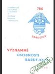 Významné osobnosti Bardejova - náhled