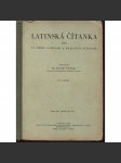 Latinská čítanka pro 6. třídu gymnasií a reálných gymnasií - náhled
