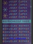 Nepřicházejí vhod - čapek josef / reynek bohuslav - náhled