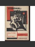 Abatyše v Castru (obálka Otakar Mrkvička) - avantgarda - náhled