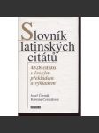Slovník latinských citátů - 4328 citátů s českým překladem a výkladem - náhled