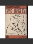 Panenství. Historie děvčete (obálka Václav Špála) - náhled