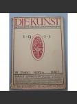 Die Kunst. Monatshefte für freie und angewandte Kunst.  XII. Jahrgang, 1911, Heft 6 (März) [umění; secese; časopis] - náhled