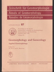 Geomorphology and Geoecology - náhled