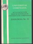 Zoologia Nr. 32 Universitas Comeniana - náhled