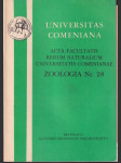 Zoologia Nr. 28 Universitas Comeniana - náhled