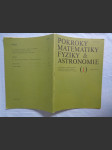 Pokroky matematiky fyziky & astronomie ročník 1981 č. 1 - náhled