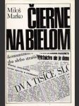 Čierne na bielom - náhled