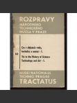 Cín v dějinách vědy, techniky a umění I. (Rozpravy Národního technického muzea) - náhled