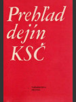 Prehľad dejín KSČ - náhled