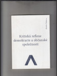 Kritická reflexe demokracia a občanské společnosti - náhled