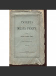 Dějepis města Prahy, díl VII. - náhled