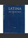 Latina pro vysoké školy - náhled