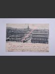 WIEN - Gruß aus Wien - Panorama mit künstlerhaus und Musikvereins-Gebäude , DA - náhled