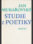Studie z poetiky - náhled