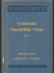 Technologie strojírenske výroby I - náhled