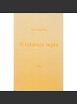 O lidském teple - náhled