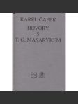 Hovory s T. G. Masarykem (Karel Čapek - Prezident T. G. Masaryk) - náhled