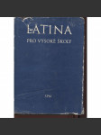 Latina pro vysoké školy - náhled