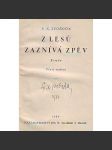Z lesů zaznívá zpěv (román, podpis autora, F. X. Svoboda)) - náhled