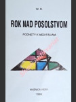 Rok nad posolstvom - podnety k meditáciám - korec ján chryzostom - náhled