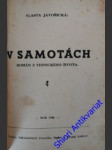 V samotách - javořická vlasta - náhled