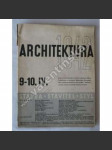 Architektura, 1942/ 9.-10.IV. - náhled