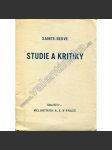 Studie a kritiky - náhled