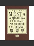 Města a městečka v Čechách, na Moravě a ve Slezsku Ml-Pan (IV. díl) - náhled