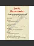 Studia Neoaristotelica  ročník 3 (2006) - náhled
