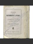 Časopis pro pěstování mathematiky a fysiky, 1906 - náhled