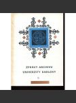 Zprávy archivu Univerzity Karlovy 5 - náhled