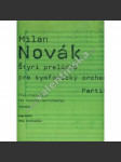 Štyri prelúdiá pre symfonický orchester - náhled