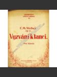 Vyzvání k tanci (noty, piano-klavír) - náhled